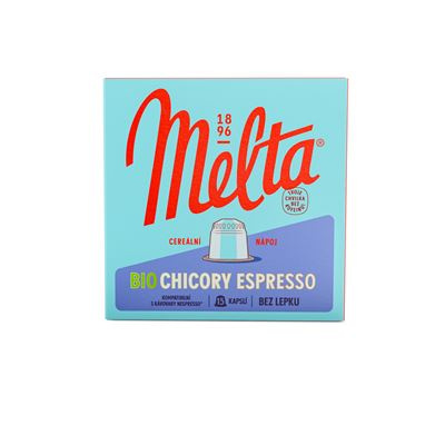 MELTA Chicory espresso BIO 15 kapslí