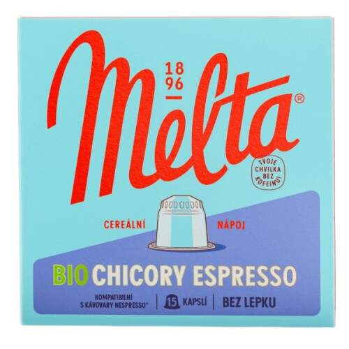 MELTA Chicory espresso BIO 15 kapslí