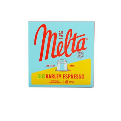 MELTA Barley espresso BIO 15 kapslí