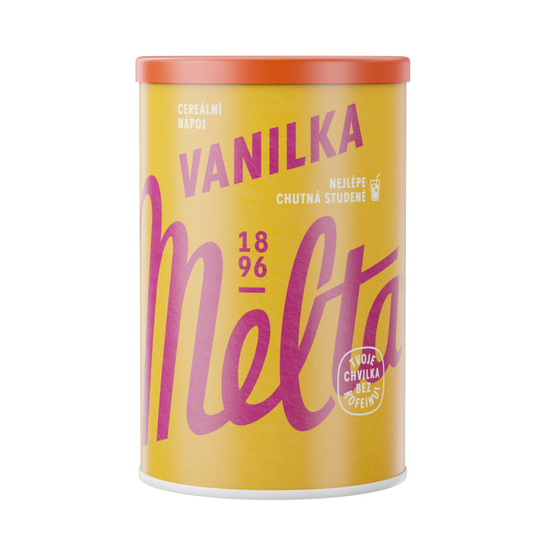 MELTA Rozpustná káva vanilka 120 g