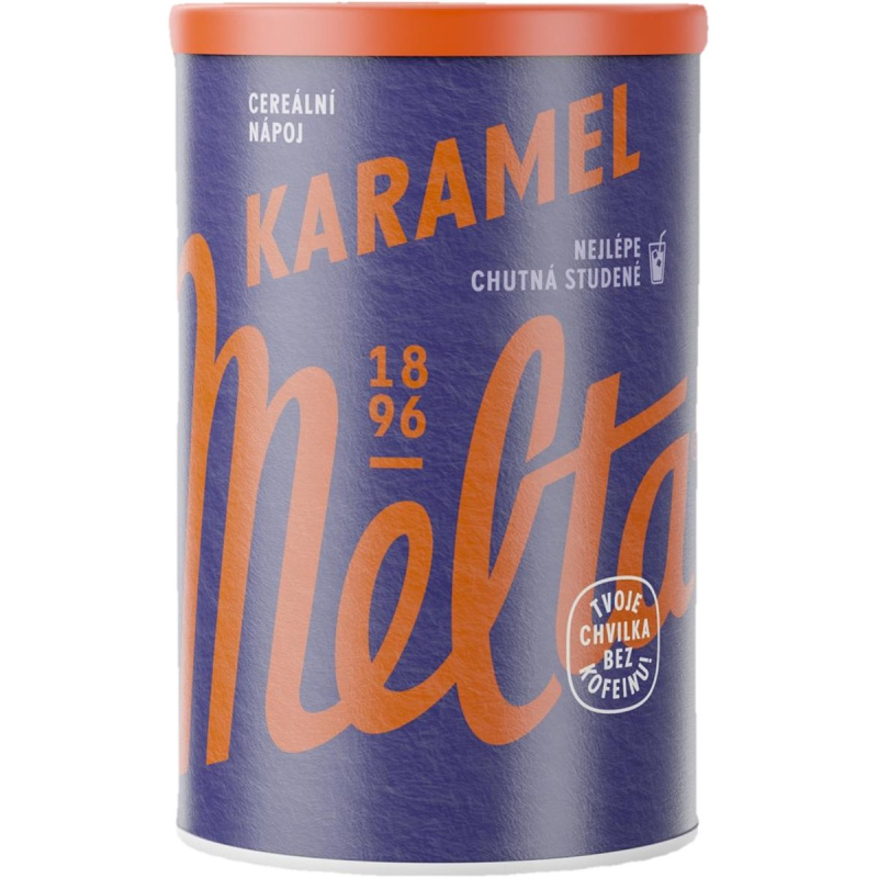 Melta rozpustná s příchutí karamelu