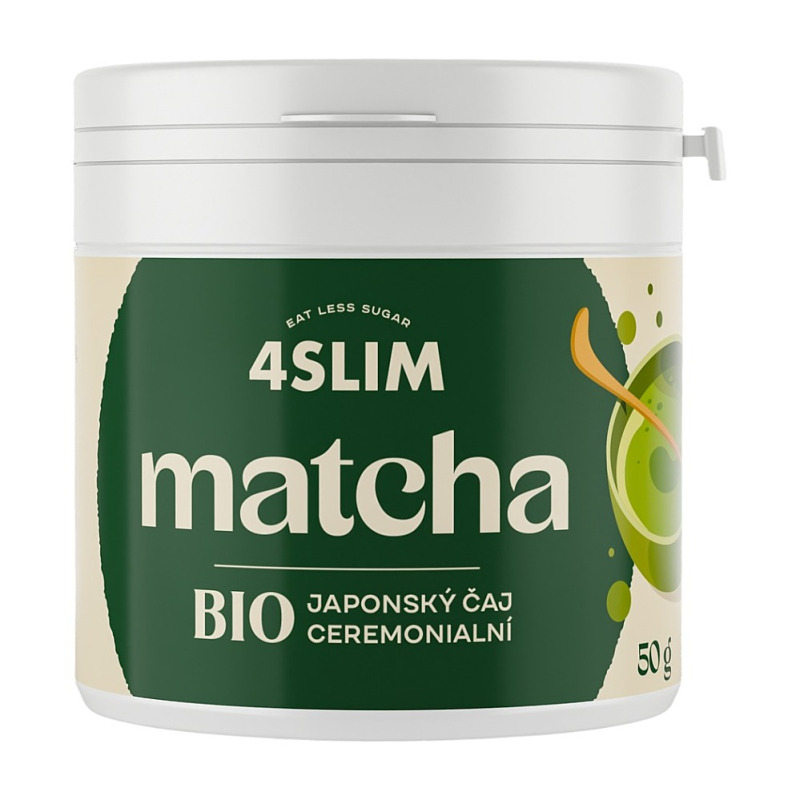4SLIM Matcha japonská ceremoniální BIO 50 g
