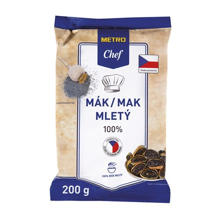 METRO Chef Mák mletý 100 % CZ 200 g