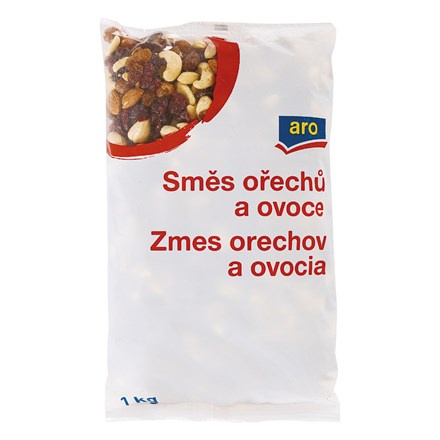 aro Směs ořechů a ovoce CZ 1 kg