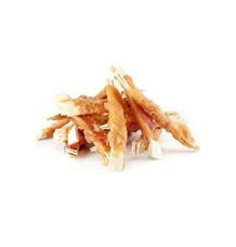 WANT Dog poch. Fish strips wrapped in chicken  400g