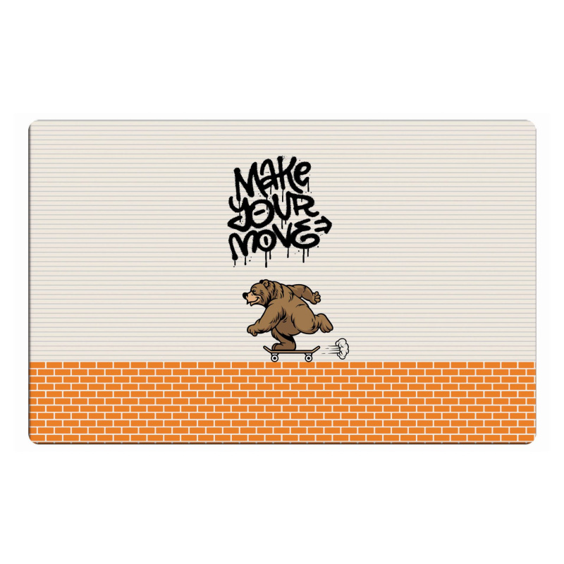 Podložka na stůl - Grizzly skate