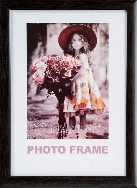 Fotorámeček plastový Notte 10x15 4 tmavě hnědý