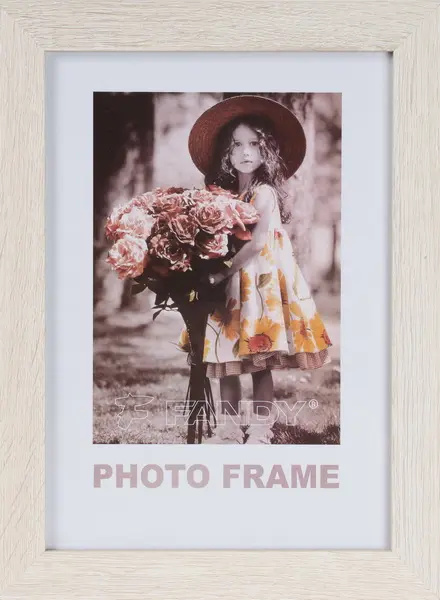 Fotorámeček dřevěný Narvik 4 13x18 cm - světle hnědý