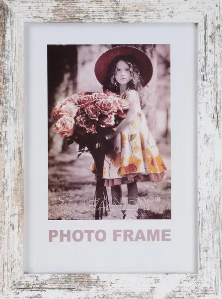 Fotorámeček dřevěný Narvik 1 15x21 - melír