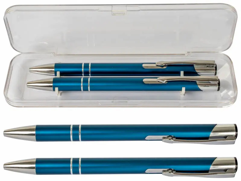 Dárková psací souprava Ving BM tmavě modrá - propiska a mikrotužka