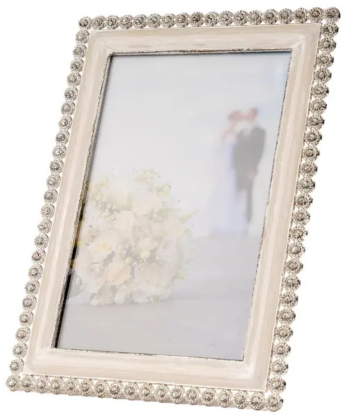 Fotorámeček kovový Nifty 01 10x15 - stříbrná