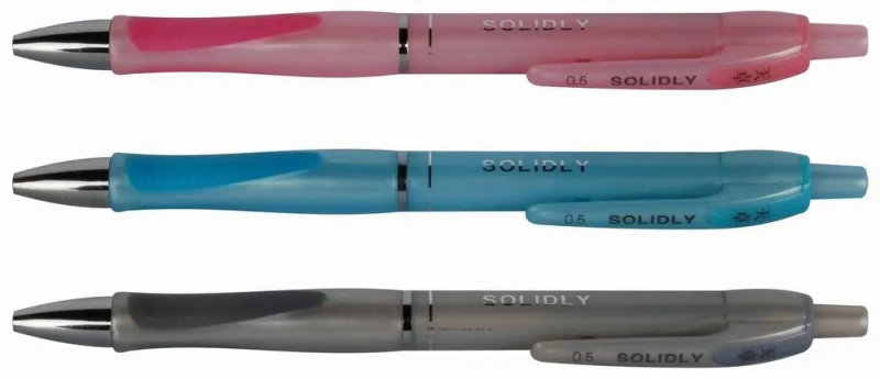 Kuličkové pero Solidly color - mix pastelových barev