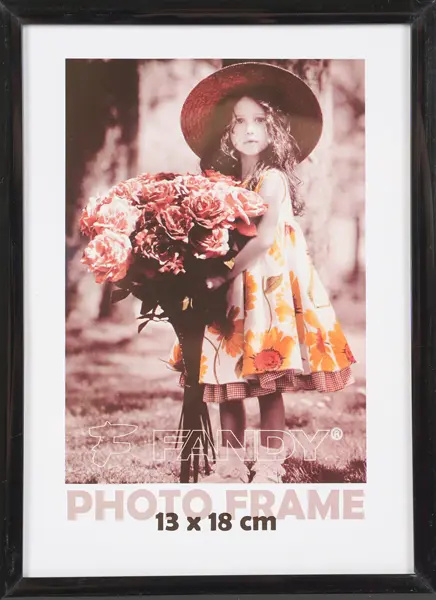 Fotorámeček plastový Simple 2 13x18 2 černý