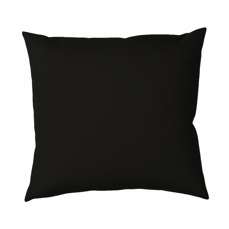 Povlak na polštář jersey černá Varianta: Povlak na polštář jersey černá 40x40 cm