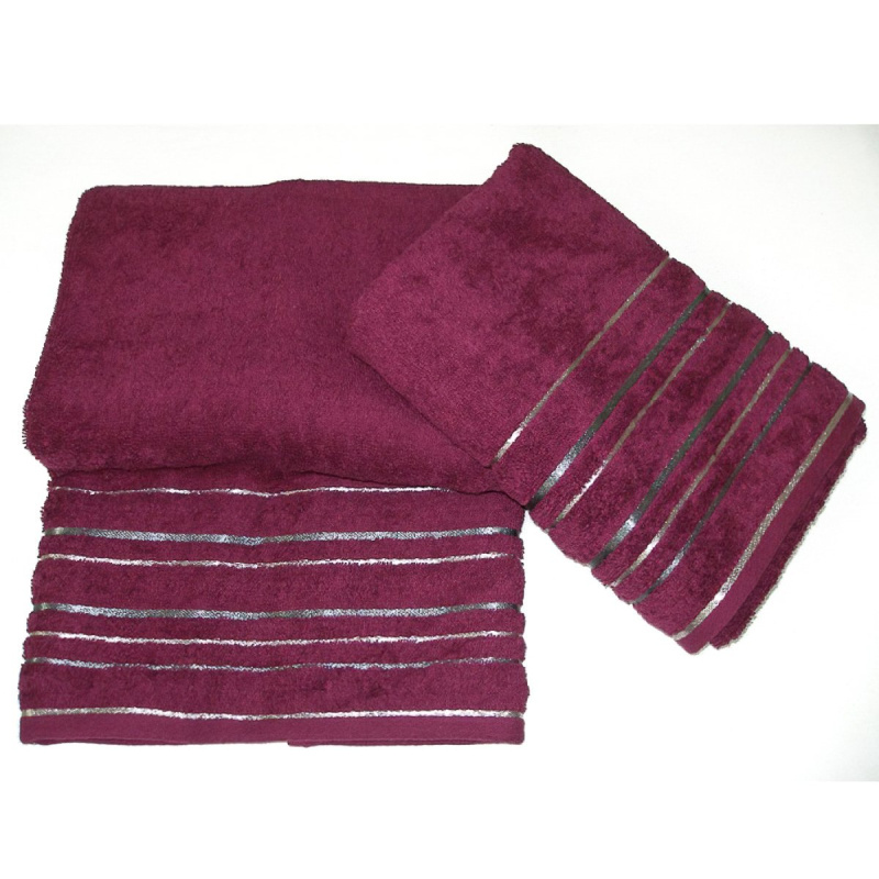 Praktik Ručník ZARA 450g/m2 40x60 cm Varianta: Ručník ZARA 40x60 cm bordó