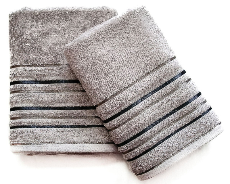 Praktik Ručník ZARA 450g/m2 40x60 cm Varianta: Ručník ZARA 40x60 cm světle šedá