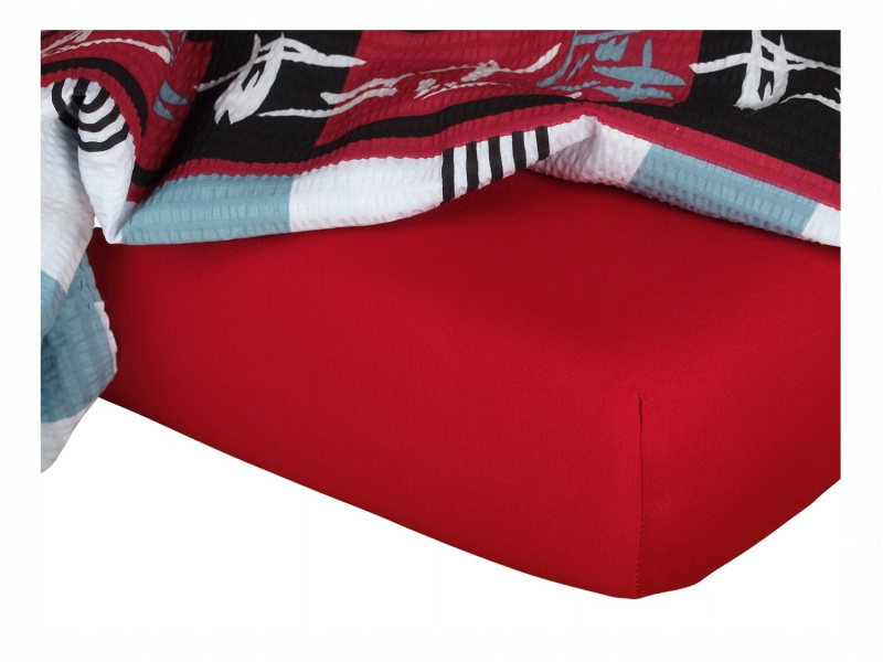 Dadka Jersey prostěradlo vínová C Varianta: Jersey prostěradlo vínová 90x200x20 cm