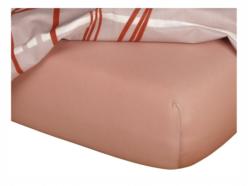 DADKA VRACOV Jersey prostěradlo béžové Rozměr: 60x120x10 dětské