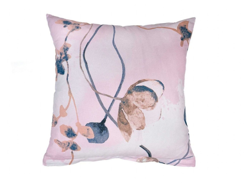 DADKA VRACOV Dadka Povlak na polšář krep Bloom elegance pudrová Rozměr: 40x40