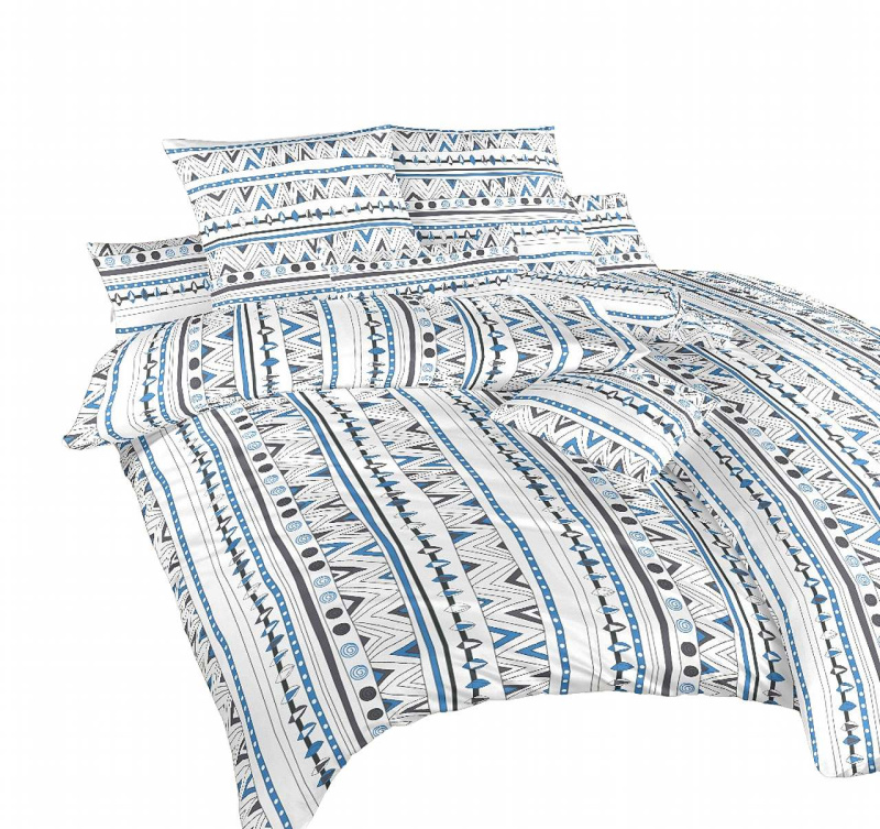 Dadka Povlečení bavlna Indián denim Varianta: Povlečení bavlna Indián denim 140x200, 70x90 cm