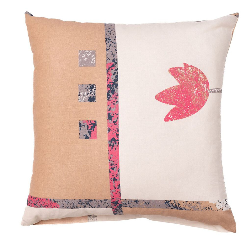 DADKA VRACOV Povlak bavlna Tulipán světle hnědý Rozměr: 50x70