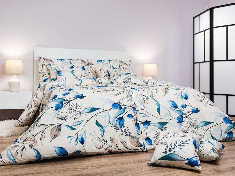 DADKA VRACOV Dadka Povlečení krep Milaya banán 140x220, 70x90 cm