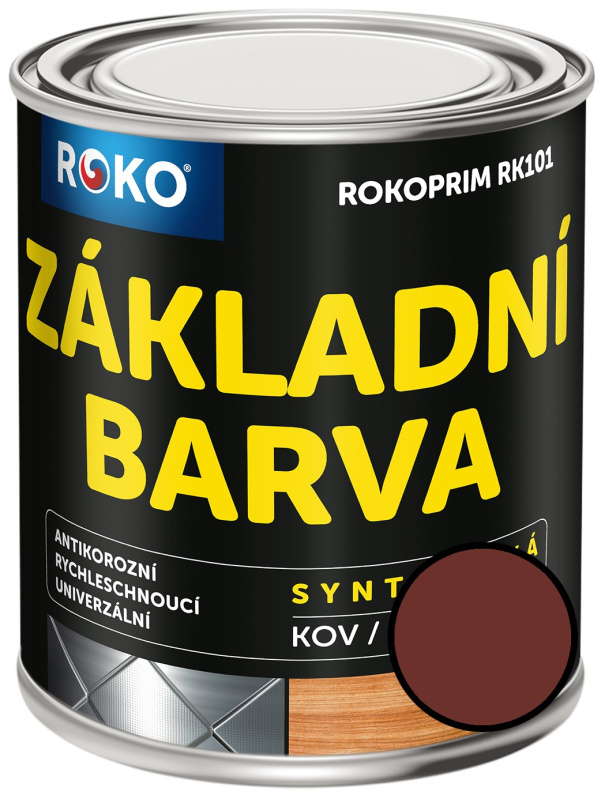 Barva základová Rokoprim RK 101 čer. hnědá 0,75 l
