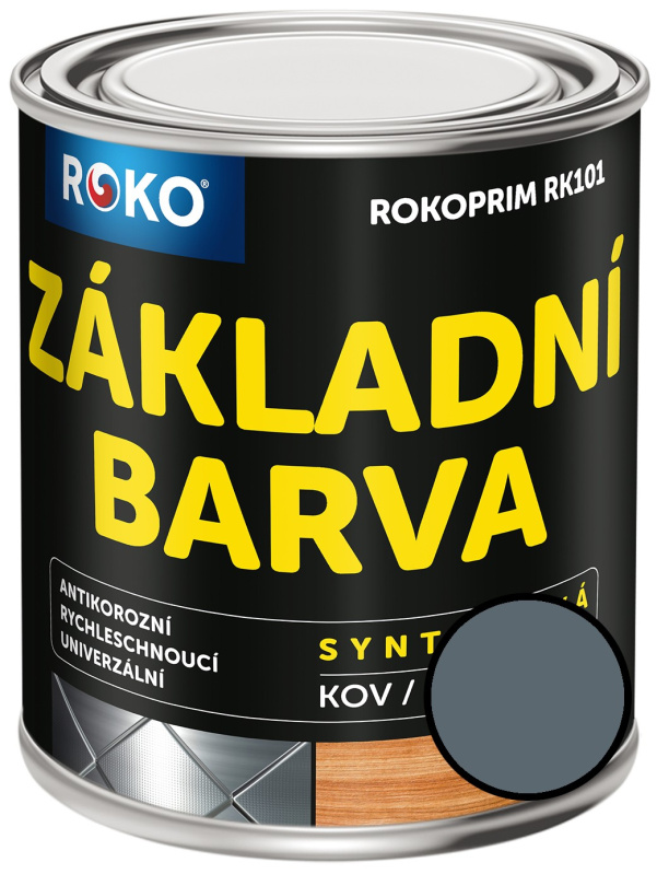 Barva základová Rokoprim RK 101 šedá 0,75 l