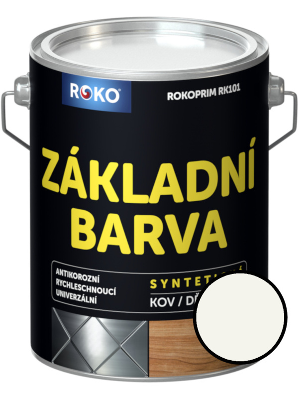 Barva základová Rokoprim RK 101 bílá 3,2 l