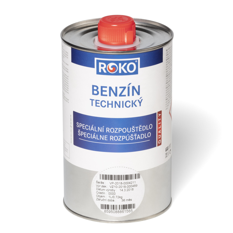 Čistič benzínový Benzín technický
