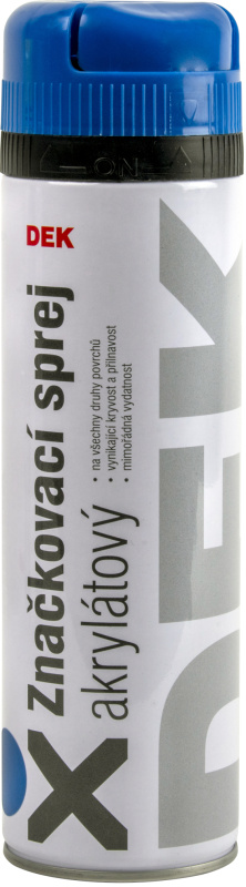 Sprej značkovací DEK modrý, 0,5 l