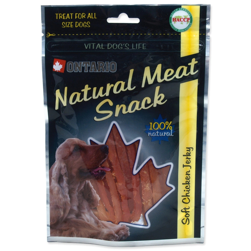Pochoutka ONTARIO měkké kuřecí proužky 70 g