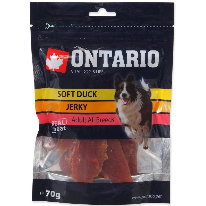 Pochoutka ONTARIO měkké kachní kousky 70 g