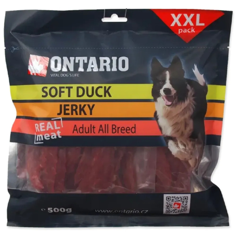 Pochoutka ONTARIO sušené kachní kousky 500 g