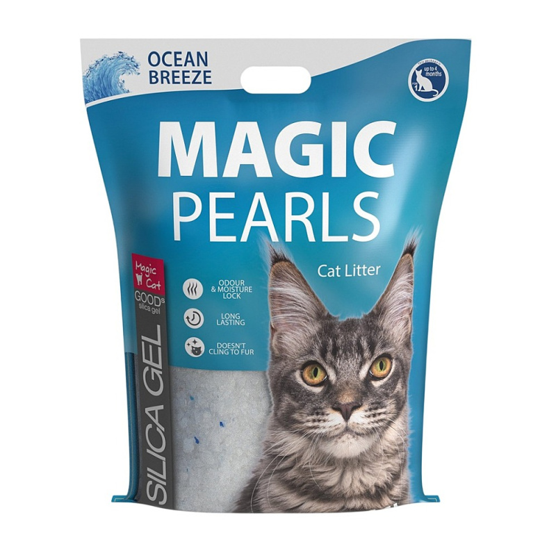 Kočkolit MAGIC PEARLS Ocean Breeze 16 l