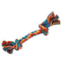 Uzel DOG FANTASY bavlněný barevný 2 knoty 25 cm