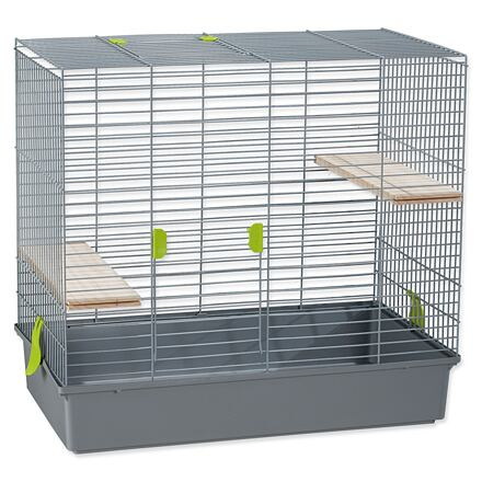 Klec SMALL ANIMALS Kotrba pro činčily šedá 1 ks