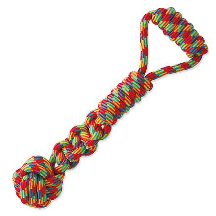 Přetahovadlo DOG FANTASY madlo + míč 37 cm