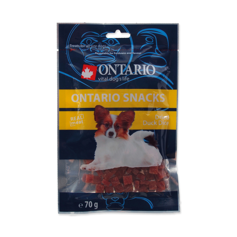 Pochoutka ONTARIO kachní kousky 70 g