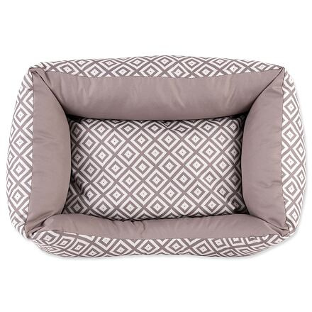 Sofa DOG FANTASY etno hnědé 65x50x18cm