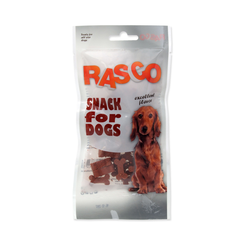 Pochoutka RASCO Dog kostičky šunkové 50 g