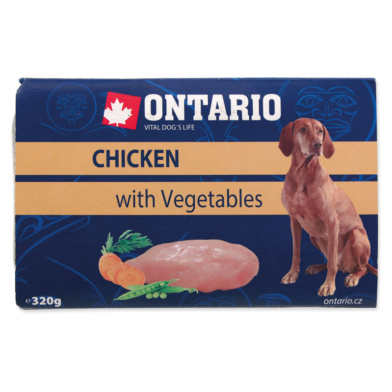 Vanička ONTARIO kuřecí se zeleninou 320 g