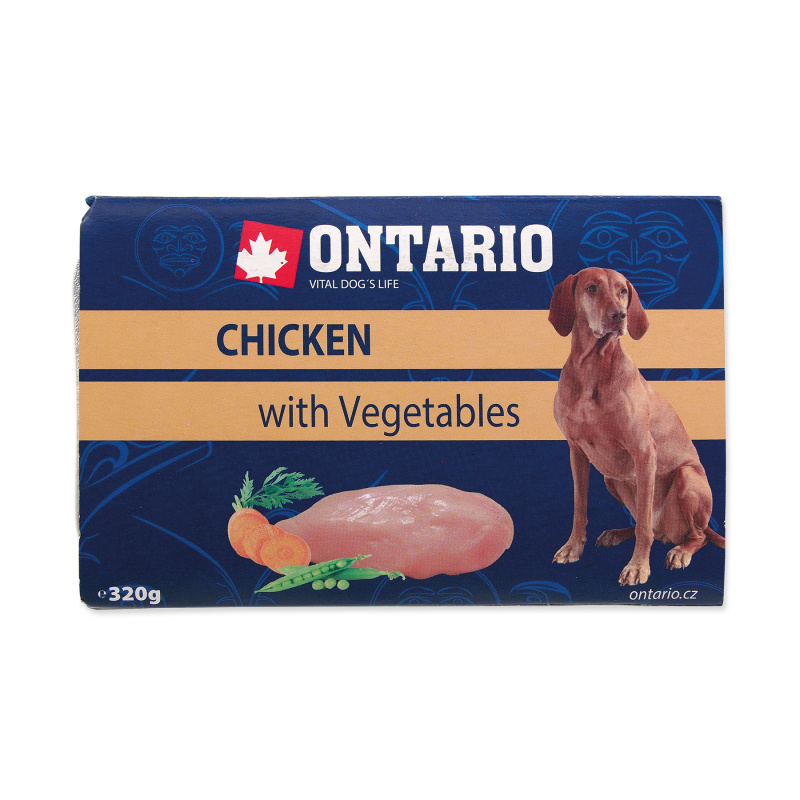 Vanička ONTARIO kuřecí se zeleninou 320 g