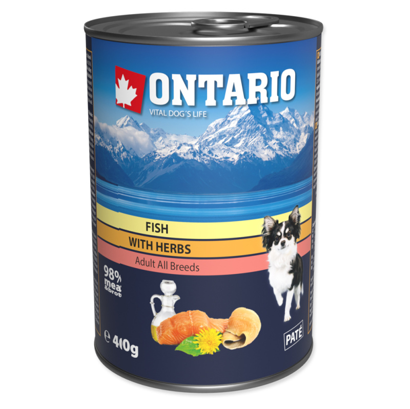 Konzerva ONTARIO ryby s bylinkami 400 g