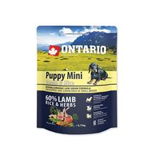 ONTARIO Puppy Mini Lamb & Rice 2,25 kg