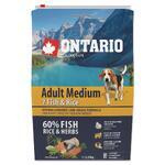 ONTARIO Adult Medium Fish & Rice 2,25kg