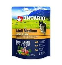 ONTARIO Adult Medium Lamb & Rice 2,25 kg