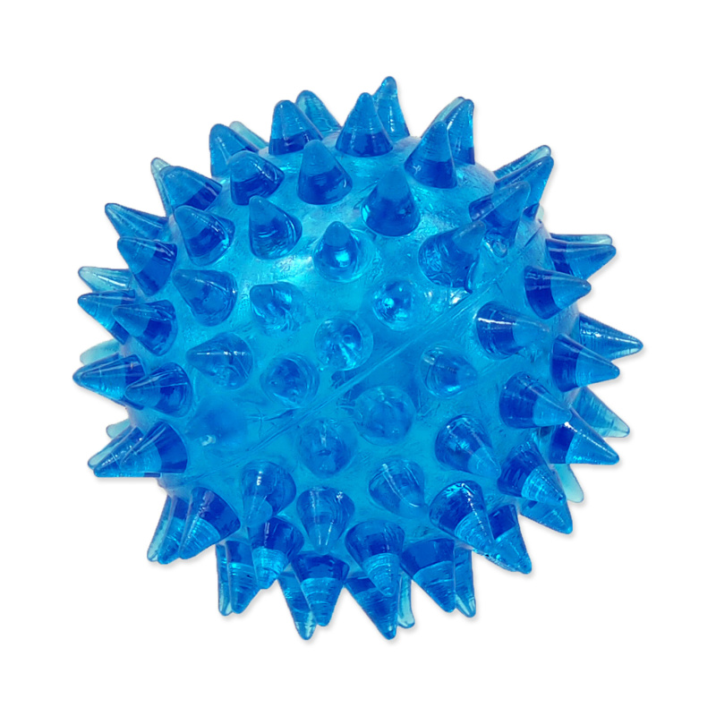Hračka DOG FANTASY míček pískací modrý 5 cm 1 ks