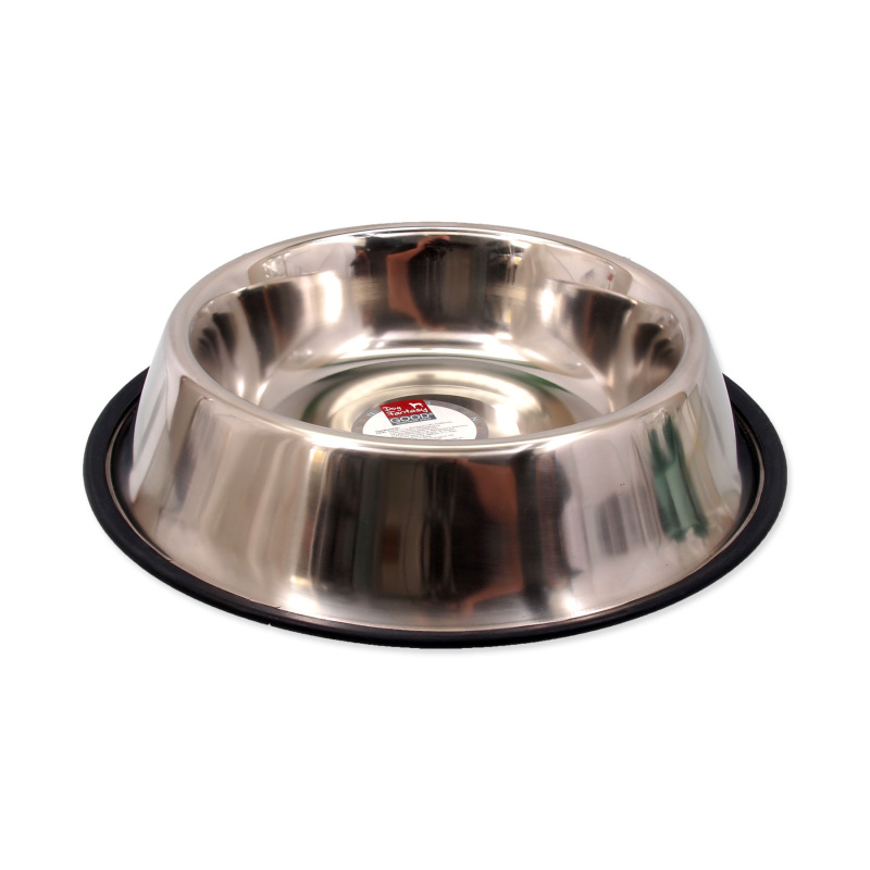 Miska DOG FANTASY nerezová s gumou 32,3 cm 2200 ml