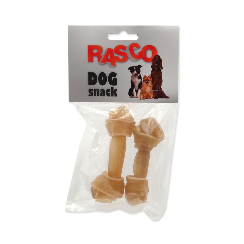 Uzle RASCO Dog buvolí 10 cm 2 ks